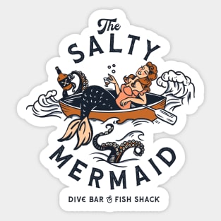 The Salty Mermaid Dive Bar & Fish Shack Sticker